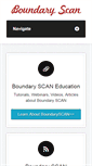 Mobile Screenshot of boundaryscan.org